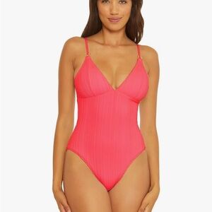 BECCA Women's Coral Swimsuit BNWT